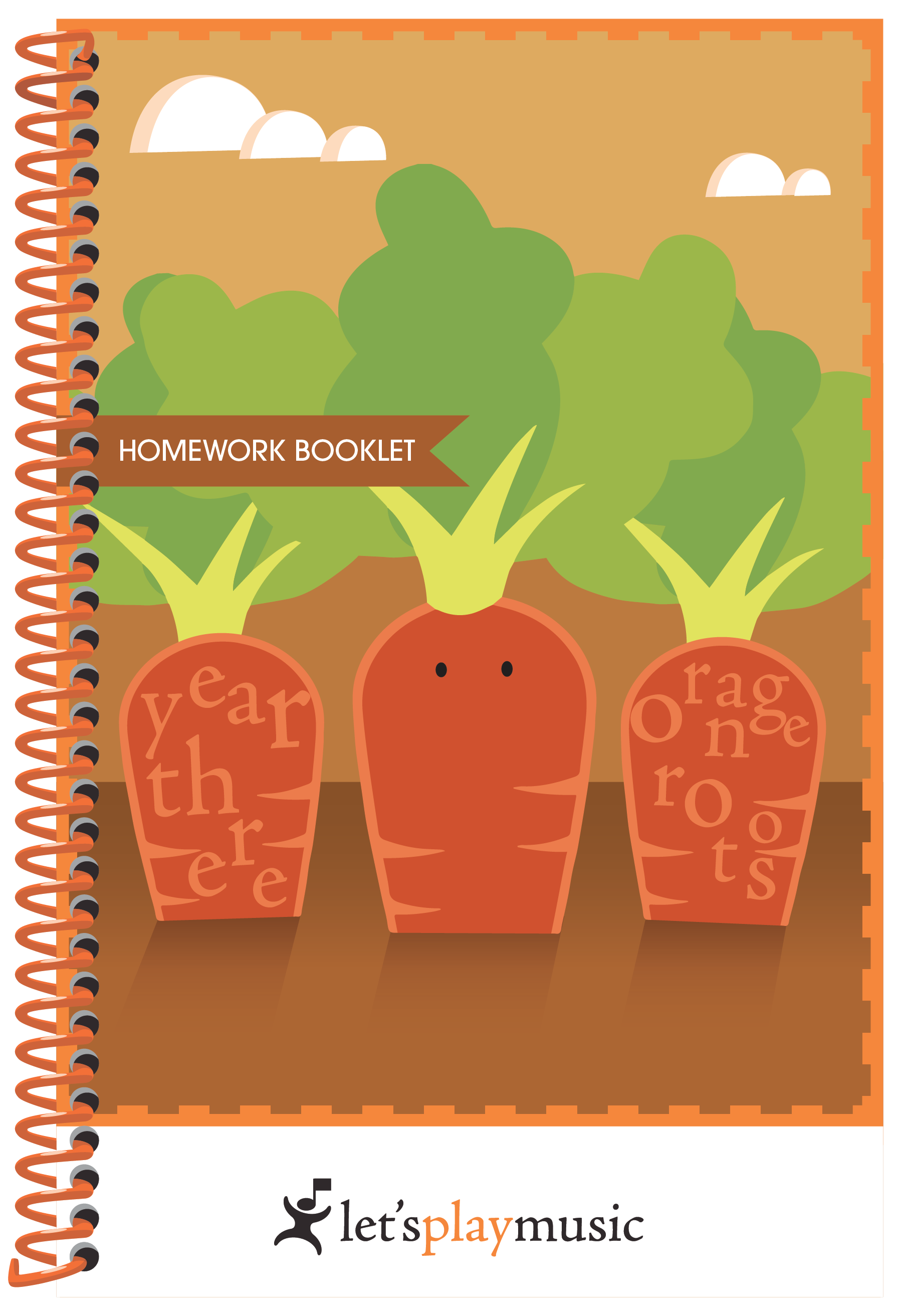 3rd Year of Let's Play Music Orange Roots Booklet